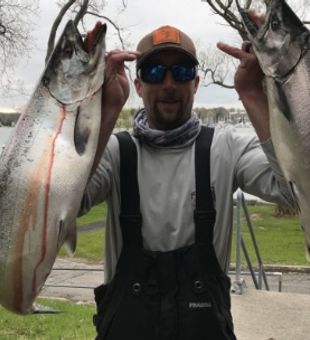 King Salmon Fishing in Lake Ontario